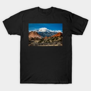 Colorado on my mind!  Pike's Peak View from the Garden of the Gods T-Shirt